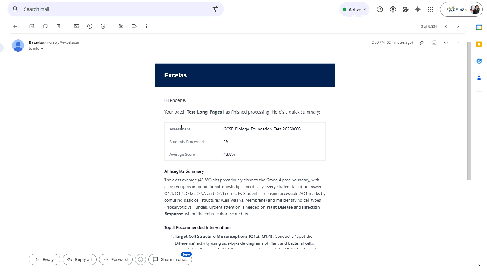 Auto-Insights & Email Notifications