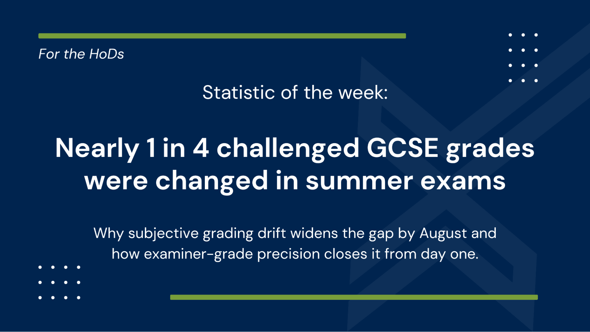 GCSE Results Day: Closing the Gap Between Autumn Mock Predictions and Real Grades