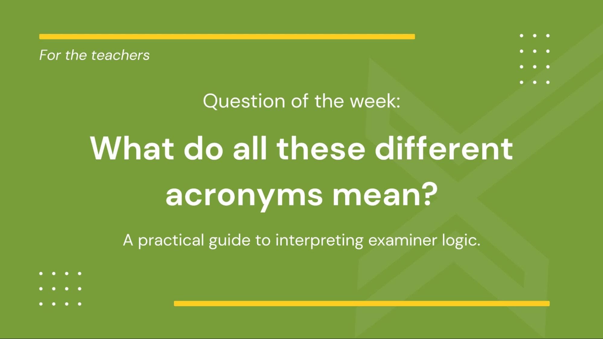How to Avoid the 'CAO' and 'WWW' Traps in GCSE Maths