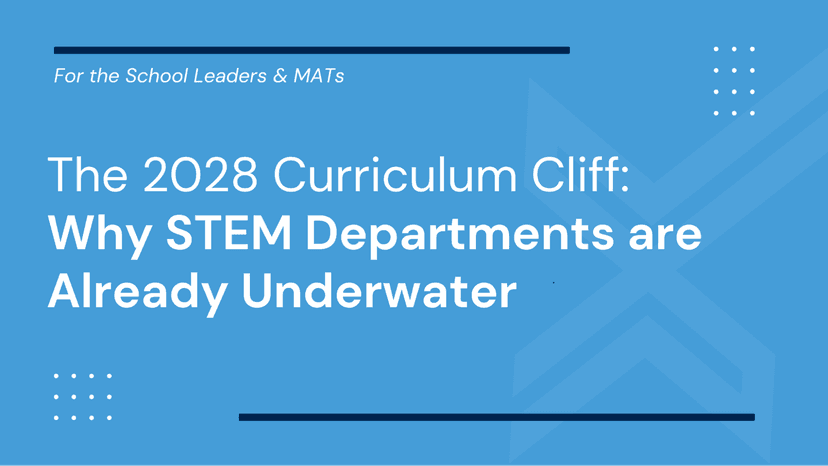 The 2028 Curriculum Cliff: Why STEM Departments are Already Underwater