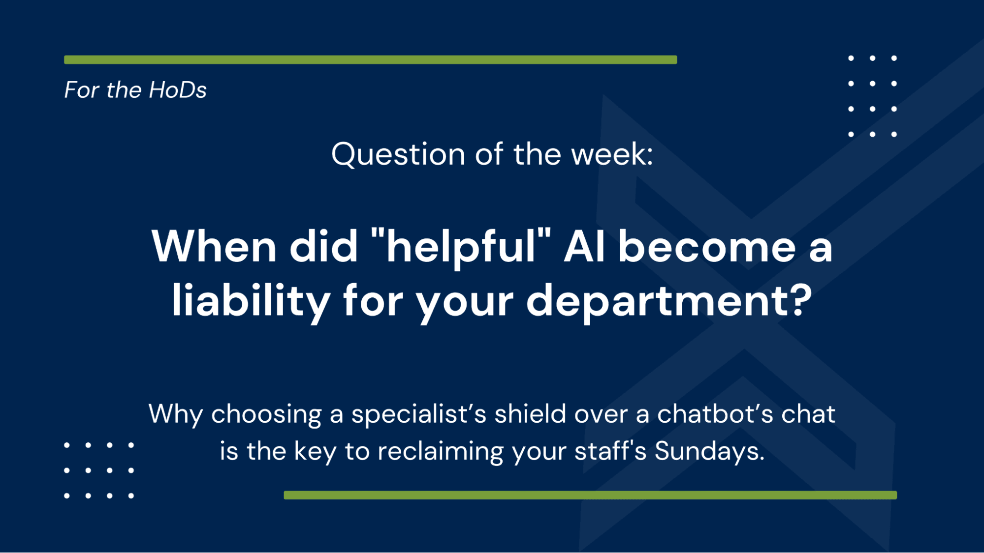 The Generosity Trap: Why "Nice" AI is Failing GCSE Departments and Eroding Teacher Authority