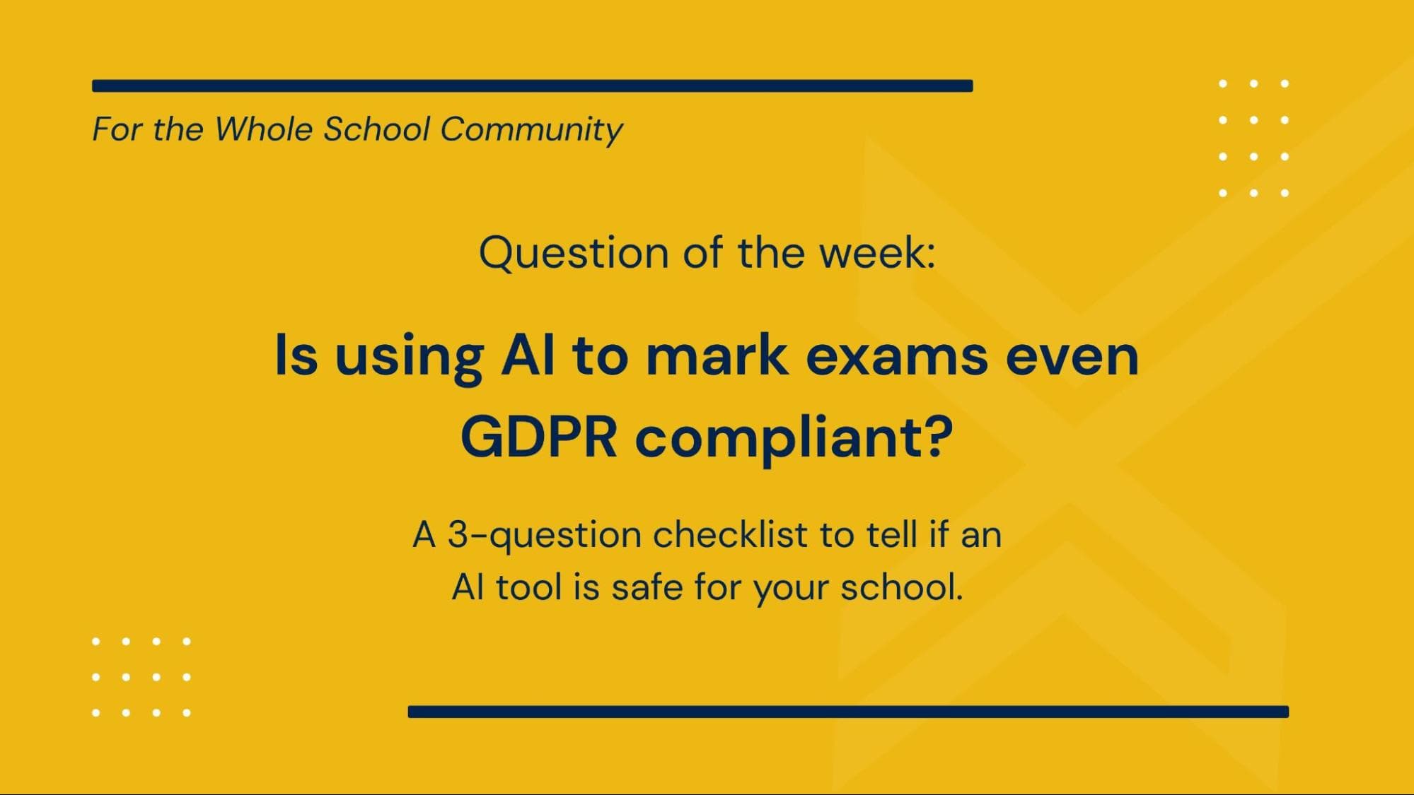 Is it safe to use AI to mark student exams? A guide to the ethics of automated assessment.