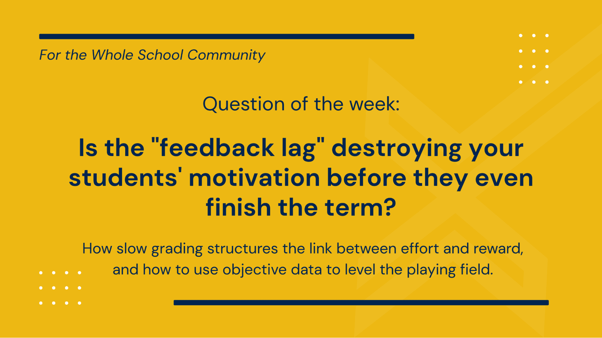 Why 'Feedback Lag' Is the Ultimate Barrier to Social Mobility