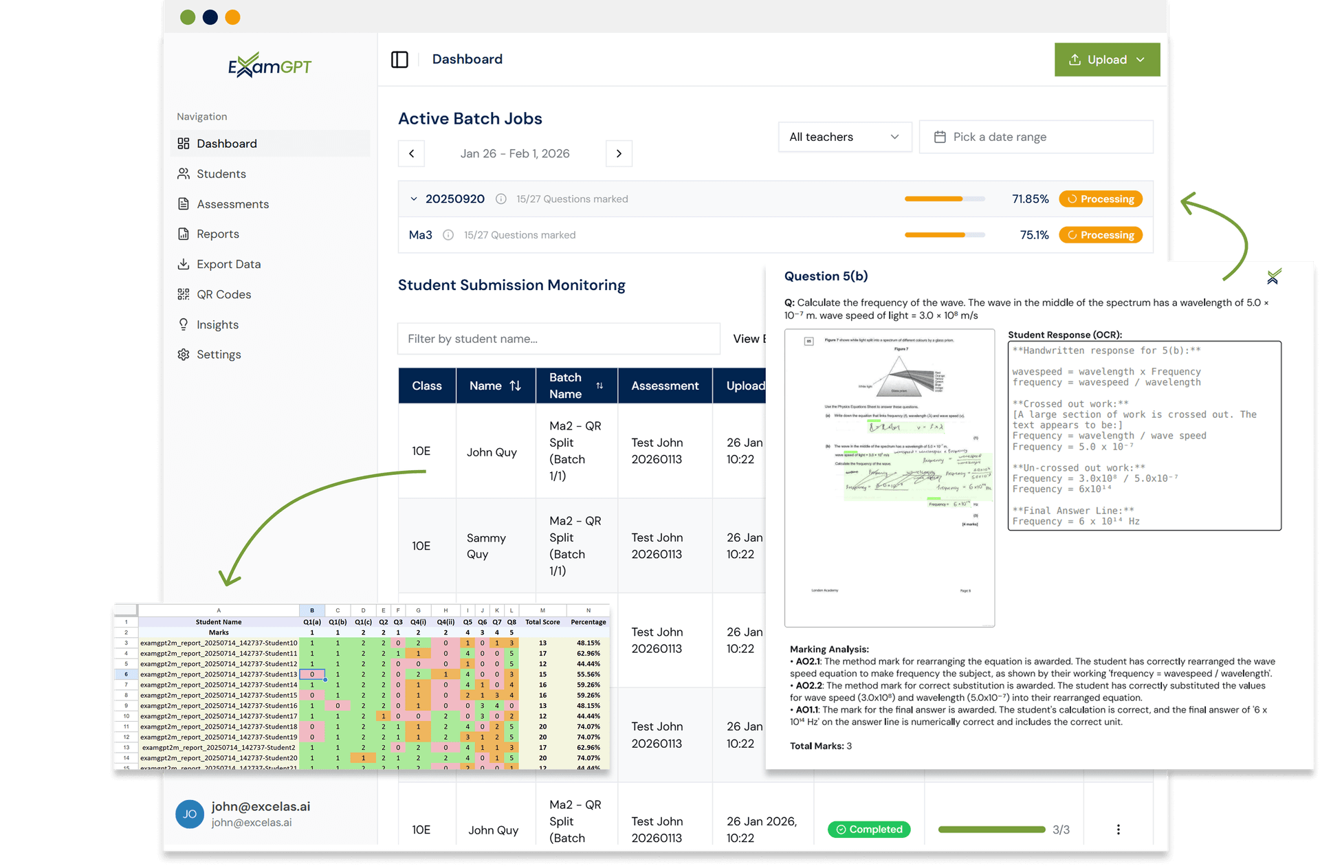 ExamGPT School Platform
