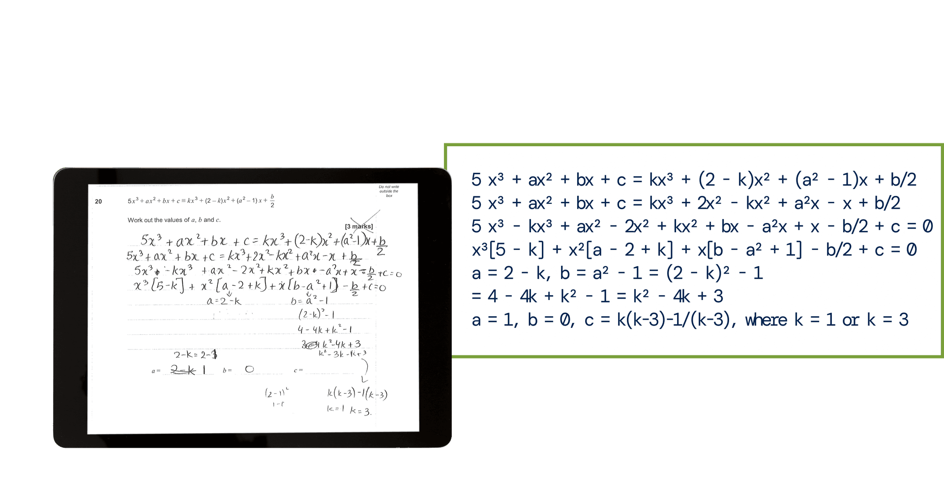 OCR handwriting recognition technology showcase